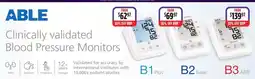 Wizard Pharmacy Able B1 Plus Blood Pressure Monitors offer