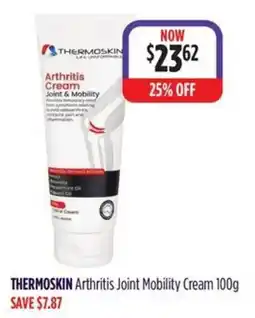 Wizard Pharmacy Thermoskin Arthritis Joint Mobility Cream offer