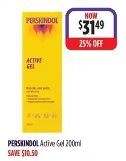 Wizard Pharmacy Perskindol Active Gel offer