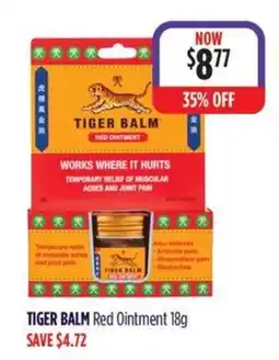 Wizard Pharmacy Tiger Balm Red Ointment offer