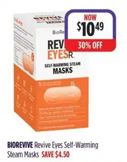 Wizard Pharmacy Biorevive Revive Eyes Self-Warming Steam Masks offer