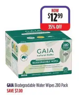 Wizard Pharmacy Gaia Biodegradable Water Wipes offer