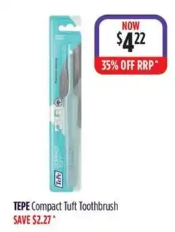 Wizard Pharmacy Tepe Compact Tuft Toothbrush offer