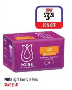 Wizard Pharmacy Poise Light Liners offer
