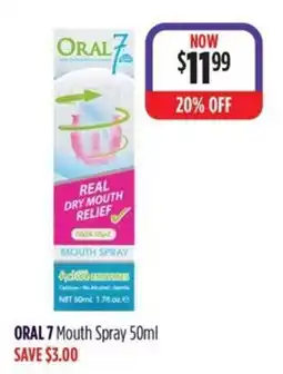 Wizard Pharmacy Oral 7 Mouth Spray offer