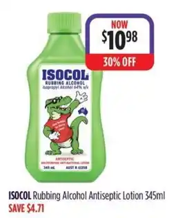 Wizard Pharmacy Isocol Rubbing Alcohol Antiseptic Lotion offer