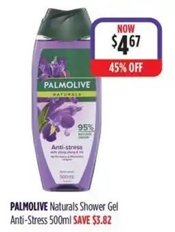 Wizard Pharmacy Palmolive Naturals Shower Gel Anti-Stress offer