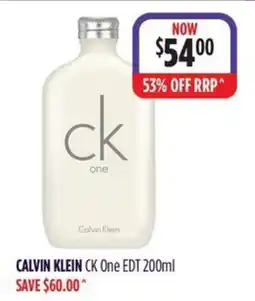 Wizard Pharmacy Calvin Klein CK One EDT offer