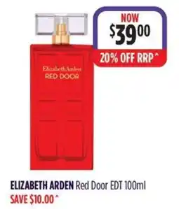Wizard Pharmacy Elizabeth Arden Red Door EDT offer
