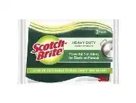 Scotch-Brite Heavy Duty Recycled Scrub Sponge 3 Pack