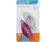 Officeworks Studymate Correction Tape 5mm x 6m White/Pink 2 Pack offer