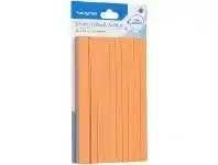 Officeworks Studymate Fully Adhesive Lined Notes 76x127mm Orange offer
