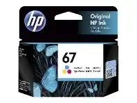 Officeworks HP 67 Original Ink Cartridge Tri-Colour 3YM55AA offer