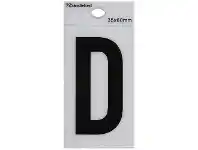 Officeworks Sandleford D Self-adhesive Letter White 60 x 35mm offer