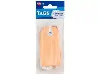 Officeworks Avery Tag with String 96 x 48mm Peach 24 Pack offer