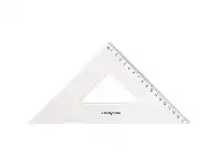 Officeworks Studymate 26cm 45 Degrees Set Square offer