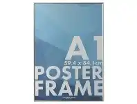 Lifestyle Brands A1 Poster Frame Silver