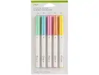 Officeworks Cricut Fine 0.4 Point Pen 5 Pack Sorbet offer