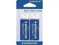 Staedtler Mars Plastic Erasers 2 Pack