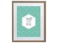 Officeworks Lifestyle Brands Promenade Frame 16 x 20" with 12 x 16" Opening Oak offer