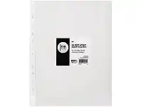 Officeworks Keji Sheet Protector A4 Light Weight 100 Pack offer