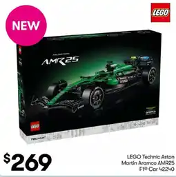 BIG W LEGO Technic Aston Martin Aramco AMR25 F1® Car offer