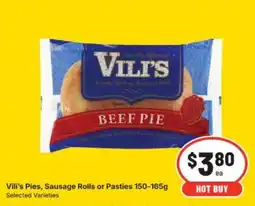 IGA Vili's Beef Pie offer