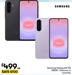 BIG W Samsung Galaxy A37 5G offer