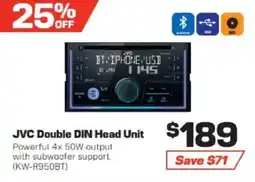 Repco JVC Double DIN Head Unit offer