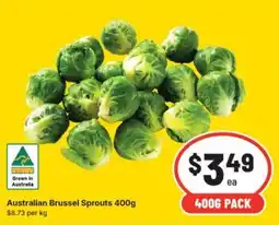 IGA Australian Brussel Sprouts offer