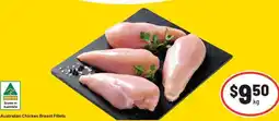 IGA Australian Chicken Breast Fillets offer