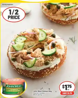 IGA John West Salmon offer