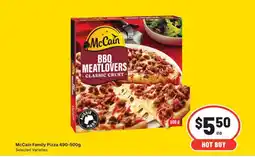 IGA McCain Family Pizza offer
