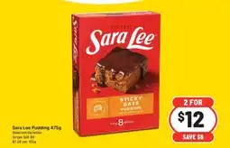 IGA Sara Lee Sticky Date Pudding offer