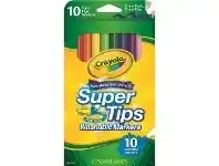 Officeworks Crayola Super Tips Markers 10 Pack offer