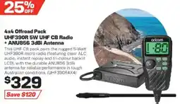Repco Oricom 4x4 Offroad Pack UHF390R 5W UHF CB Radio + ANU856 3dBi Antenna offer