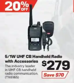 Repco 5/1W UHF CB Handheld Radio with Accessories offer