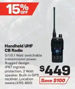 Repco Handheld UHF CB Radio offer