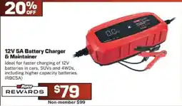 Repco W&R Battery Charger & Maintainer offer