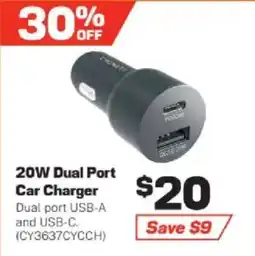 Repco Pioneer 20W Dual Port Car Charger offer