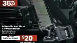 Repco Adjustable Vent Mount Car Phone Holder offer
