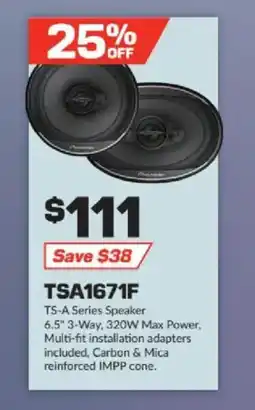 Repco Pioneer TSA1671F TS-A Series Speaker offer