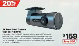 Repco 2K Front Dash Camera with Wi-Fi & GPS offer