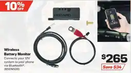 Repco Wireless Battery Monitor REDARC offer