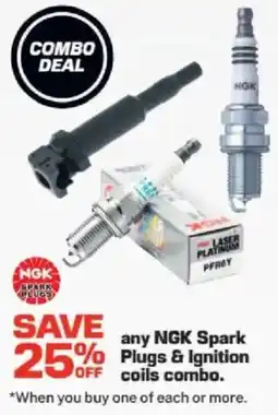 Repco NGK Spark Plugs & Ignition Coils Combo offer