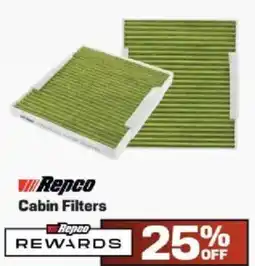 Repco Repco Cabin Filters offer