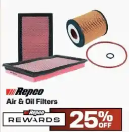 Repco Repco Air & Oil Filters offer