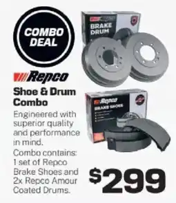 Repco Repco Shoe & Drum Combo offer
