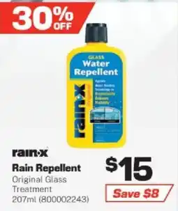 Repco rain-x Rain Repellent Original Glass Treatment offer