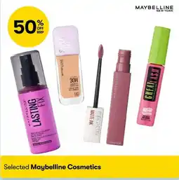 BIG W Maybelline Cosmetics offer